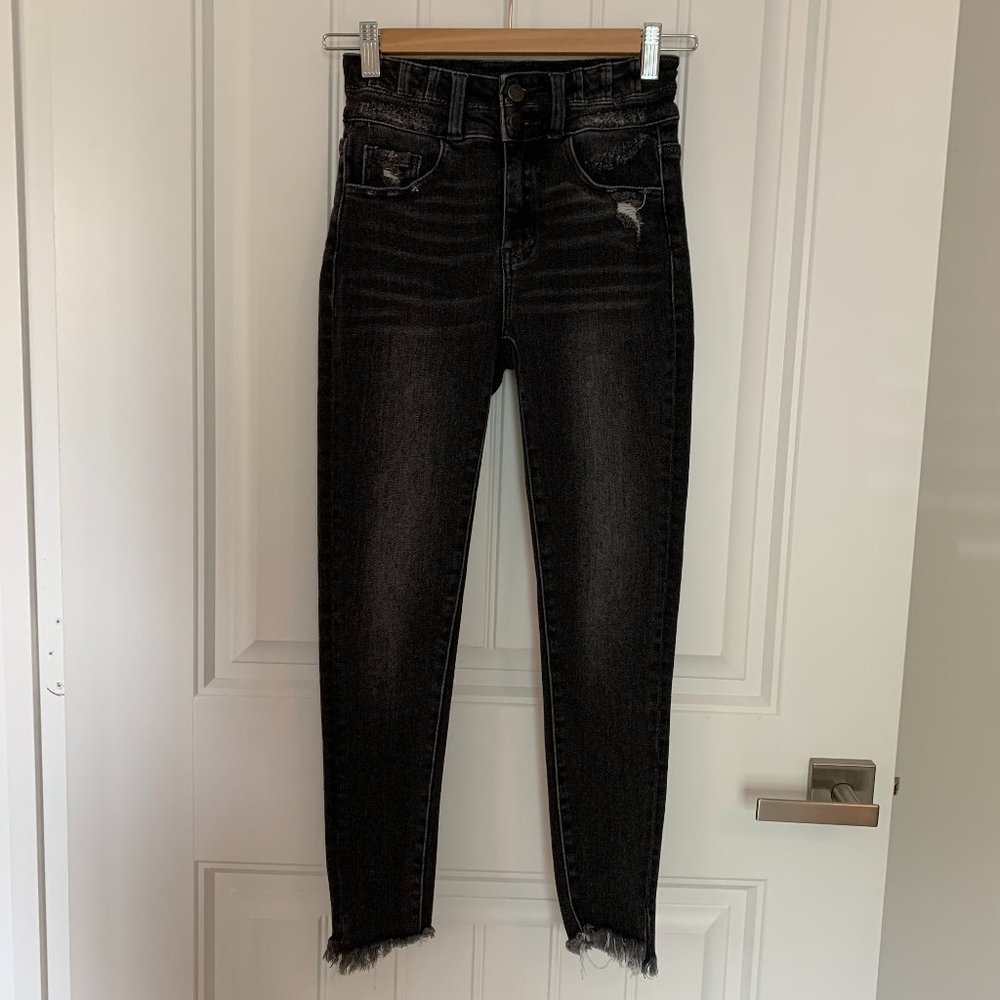 KanCan Black Ankle & Cropped Jeans
